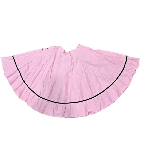 Hell Bunny Pink Spider Web Print Skirt size S Gothic Halloween Rockabilly - Picture 9 of 16